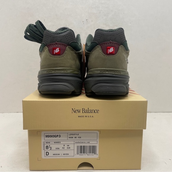 New Balance 990v3 X Teddy Saints “Green Purple” 2023 - Picture 4 of 4